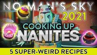 COOKING UP NANITES • 5 Super-Weird Recipes   |  No Man's Sky 2021 screenshot 2