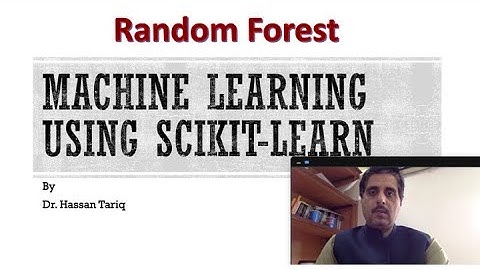 Random forest Classifier using Scikit-learn | Machine learning tutorial for beginners