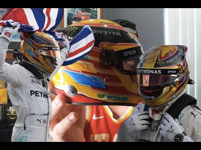 Lewis Hamilton - L'art du casque