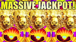 ★MASSIVE JACKPOT!★ OVER 100+ SPINS!! 🤯 BUFFALO GOLD WHEELS OF REWARD Slot Machine (ARISTOCRAT) screenshot 1