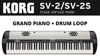 KORG SV2/SV2S - GRAND PIANO   DRUM LOOP