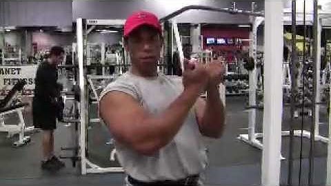 LevroneReport.com •  Transformation, Week 6, Back # 2  Reverse Grip Pulldowns