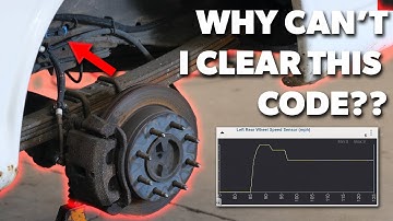 ABS Wheel Speed Sensor Circuit Code With GOOD SIGNAL?