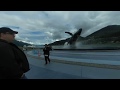 Juneau Alaska Whale Statue VR180 20180625