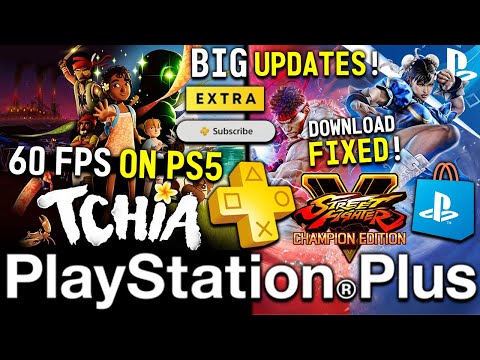 BIG PS PLUS UPDATES! PS+ Extra Games FIXED, Free to Play Game Closing and Free PS4/PS5 DLC Out Now!