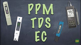 GrowShock - PPM, TDS, EC, в чём разница?