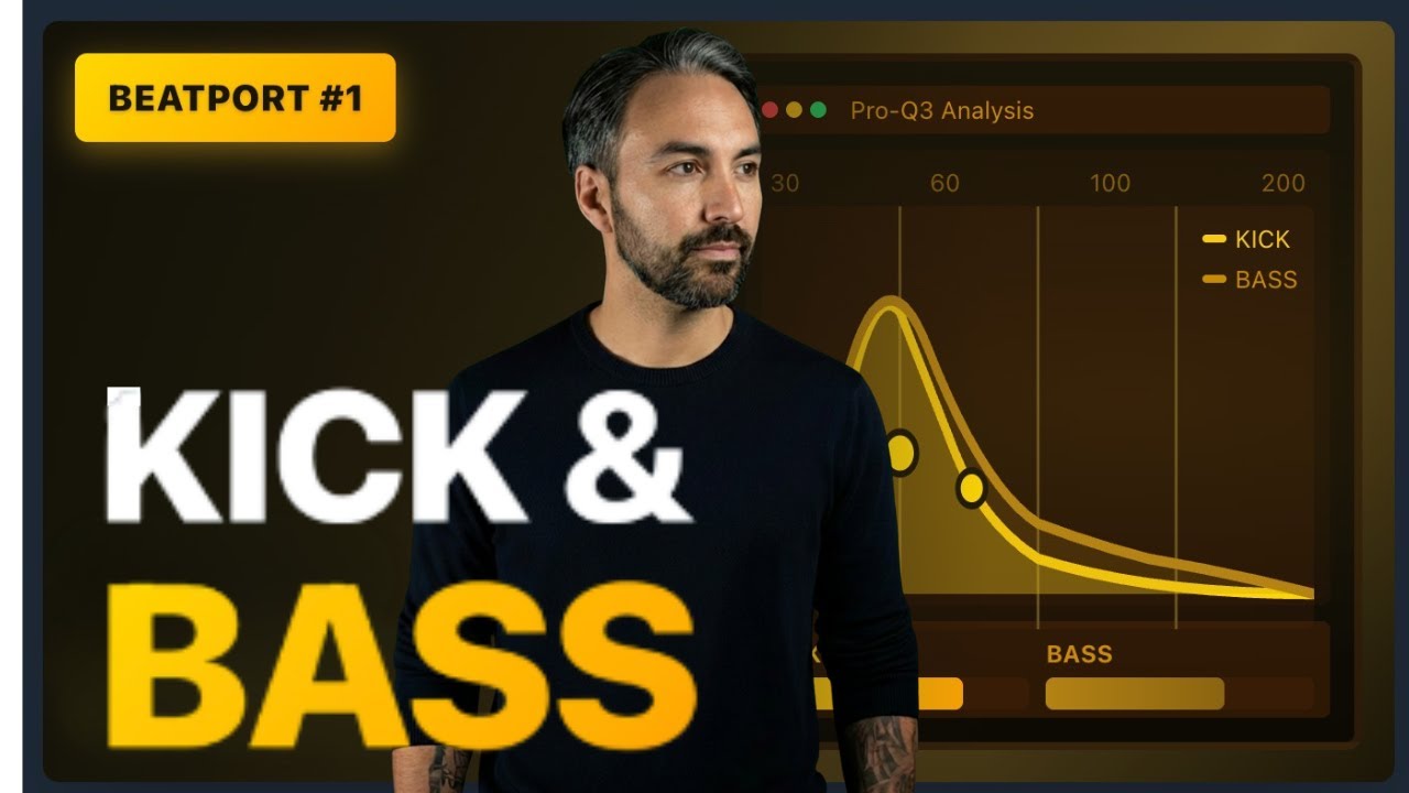 How to Mix Kick & Bass - Beatport #1 Producer's EQ Technique