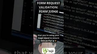 FORM REQUEST VALIDATION: FORM JUDGE