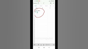 Cara penomoran otomatis di Microsoft Excel (WPS)