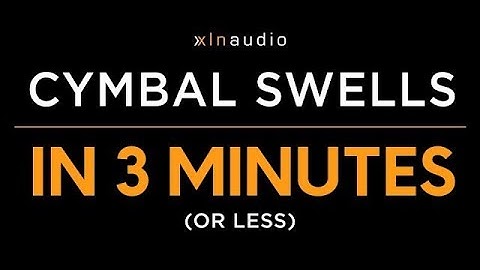 Cymbal Swells in 3 Minutes with Addictive Drums 2