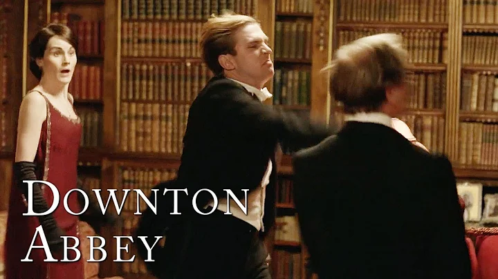 Fight in the Abbey! | Downton Abbey