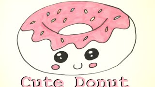 Easy Drawings Donut 1