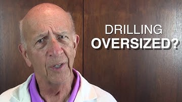 How To Drill Without Going Over Size