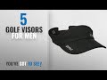 Top 10 Golf Visors For Men [2018]: 2XU Unisex Run Cap - Black/Black, One Size