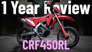 What's it like to own a 2022 CRF450RL for a year?