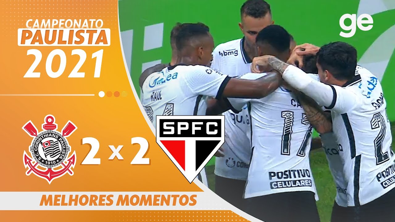 PALMEIRAS 2 X 1 CORINTHIANS, MELHORES MOMENTOS, 6ª RODADA PAULISTA 2022