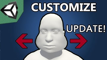 Unity Character Customization with Blendshapes - Update!