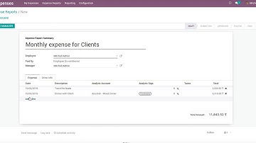 Cancel and Reset HR Expense in Odoo