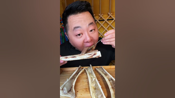 Beef bone marrow can be roasted or steamed. The bone marrow is full and has a rich aroma. Oh my