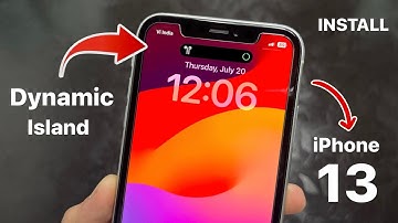 How to Enable Dynamic Island on iPhone 13 - Use Dynamic Island on any iPhone