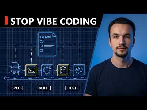 Stop Vibe Coding: Spec-Driven Development in 7 Minutes (Claude Code)