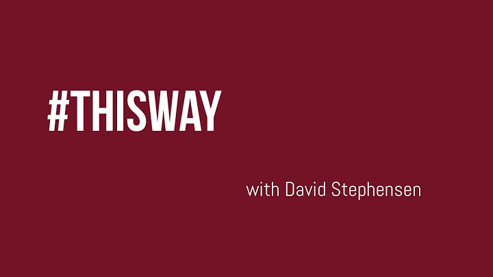 #thisway with David Stephensen