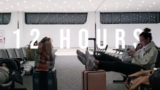 stuck at the airport for 12 hours | vlog