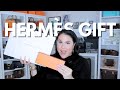 Herms gift unboxing jerusha couture