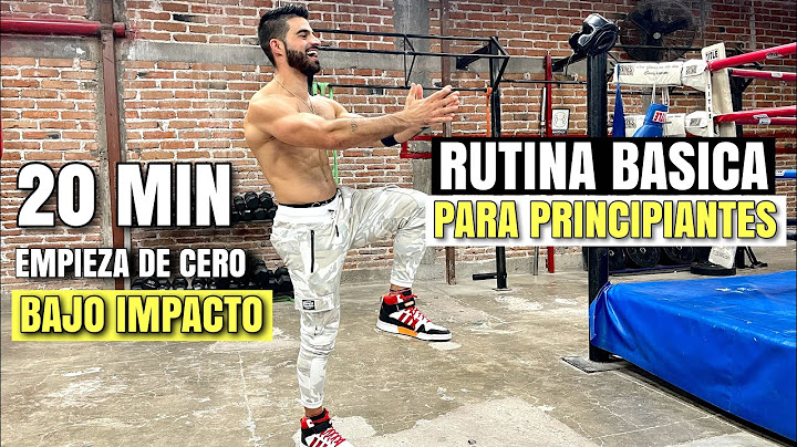 Rutina de ejercicio para PRINCIPIANTES En Casa (20 Minutos)  Empieza de cero a hacer ejercicio