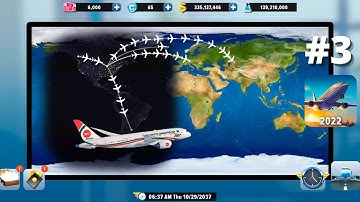 Airlines Manager Tycoon 2022 gameplay walkthrough (Android/ios) #3