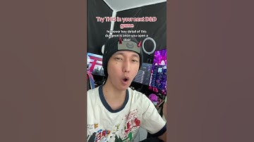 Try THIS in your next D&D game! #dnd #dnd5e #dungeonsanddragons