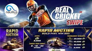 The Cricket game update you WAITED - Real Cricket Swipe New update reveal | Rapid Auction many more