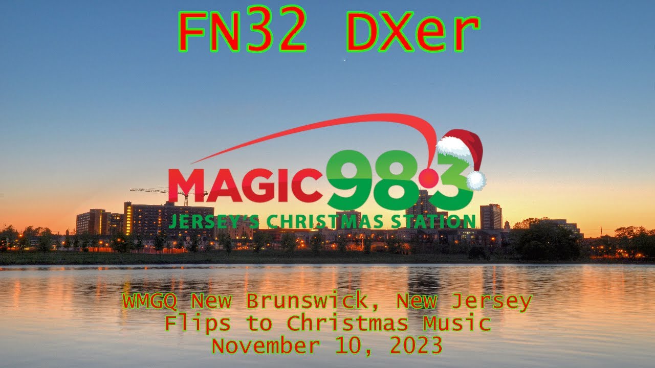 Magic 98 3 wmgq new brunswick new jersey flips to christmas music