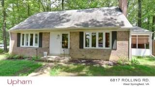6817 Rolling Rd I Virginia Real Estate For Sale