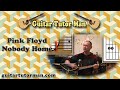 Nobody Home - Pink Floyd - Acoustic Guitar Lesson