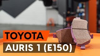 How to change Disk brake pads on TOYOTA MIRAI (JPD1_) - online free video