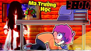 HIHA PHÁT HIỆN MA TRONG TRƯỜNG HỌC VÀO LÚC 3H SÁNG TRONG MINECRAFT 😱👹