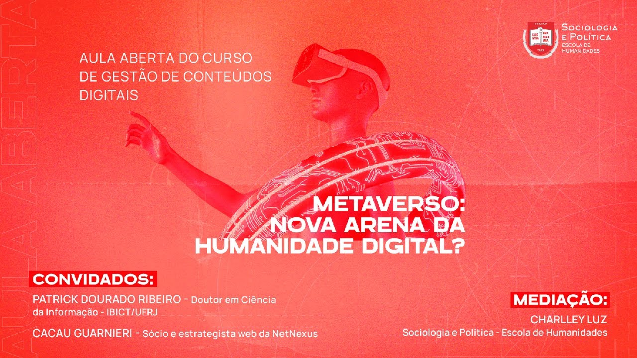 Metaverso: nova arena da humanidade digital? 