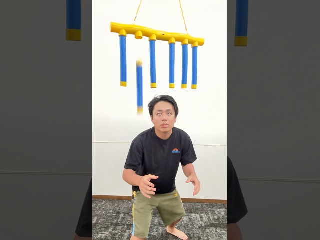 反射神経ゲームでドッキリ