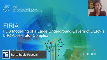FIRIA – FDS Modelling Of A Large Underground Cavern Of CERN’s LHC Accelerator Complex