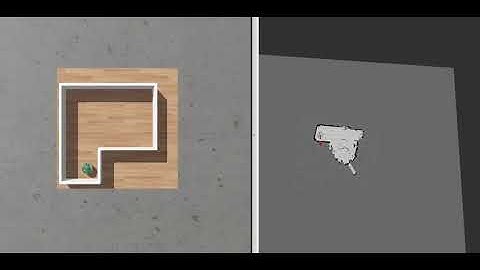 Autonomous Mapping with Webots and ROS2 in a Smaller Room