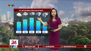 Dự báo thời tiết 18h45 - 4\/9\/2023 | TP. Hồ Chí Minh sáng mai ít mưa | VTVWDB