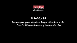 Horotec Msa10.499 Press For Fitting/Removing Bracelet Pins