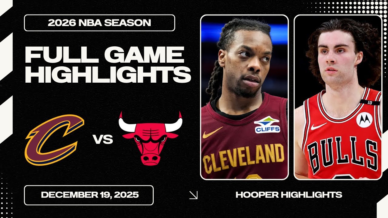 Chicago Bulls Vs Cleveland Cavaliers Full Game Highlights Dec 19 