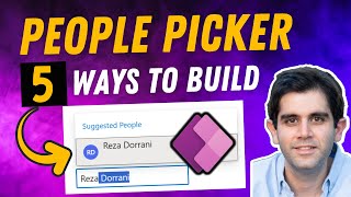 How to build People Picker in Power Apps with Office 365 Users Search and more!
