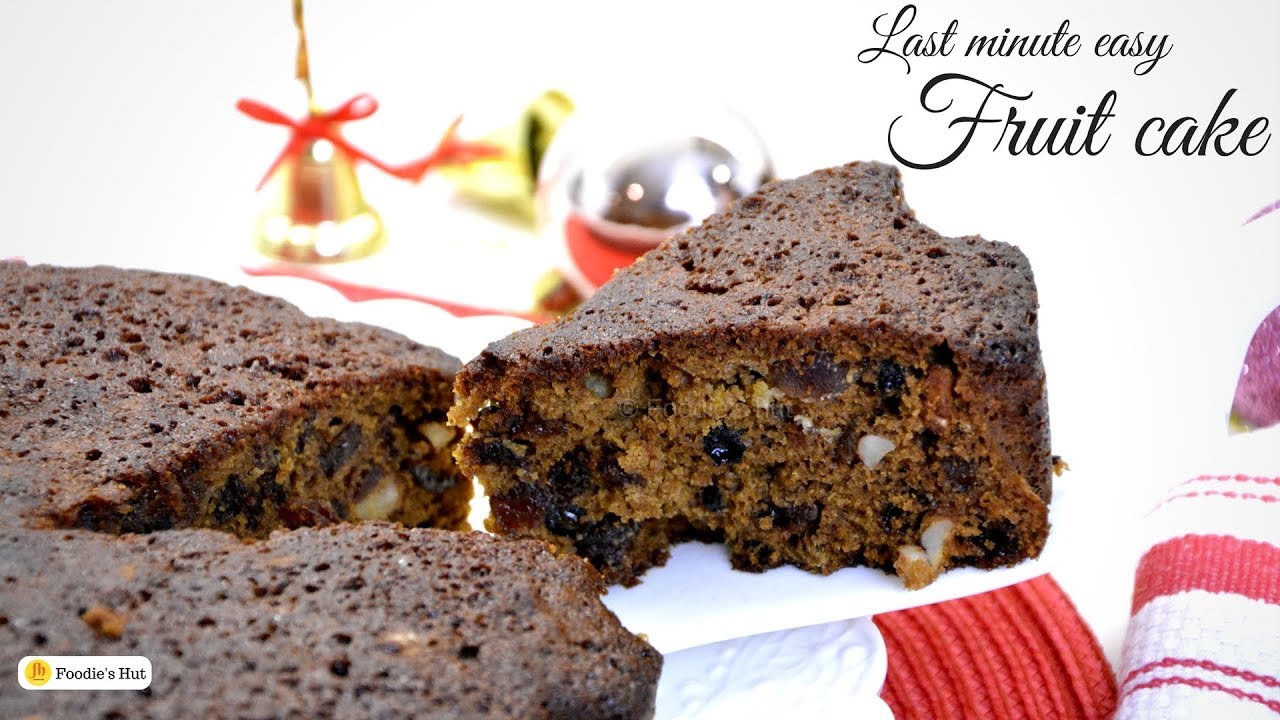 Last minute Christmas cake recipe - All recipes UK