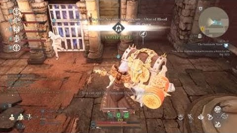 Bless Unleashed - Altar of Blood Dungeon Run S-Rank