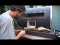DIY Barrel Pizza Oven + 1st try out