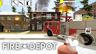 Fire Depot Android Gameplay HD [FIRST LOOK] screenshot 1