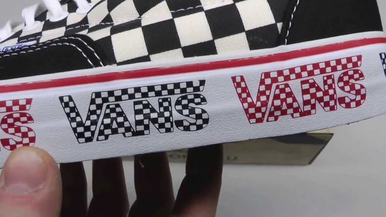 vans van doren checkerboard